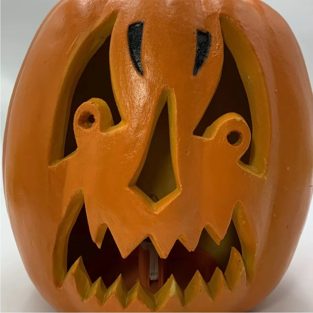 Vtg 1998 Halloween Foam Blow Mold Pumpkin Jack O Lantern The Paper Magic Group